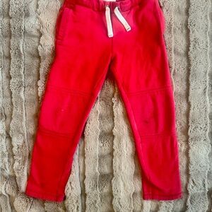 Boden Bright Red Kids Joggers